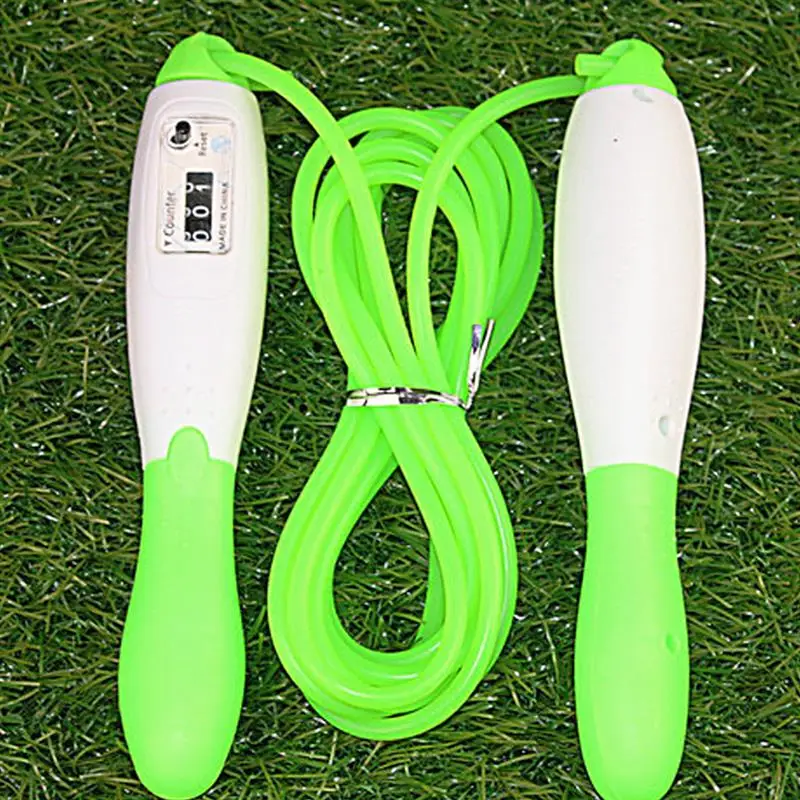 2 8 м Механическая скакалка регулируемая цифровая со счетчиком с удобными ручками