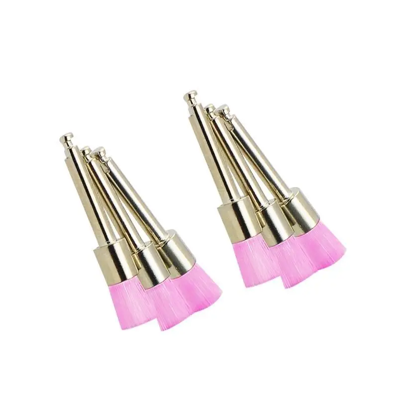 100 шт зубные смешанные Цвет нейлоновая защелка плоская полировки полировщик