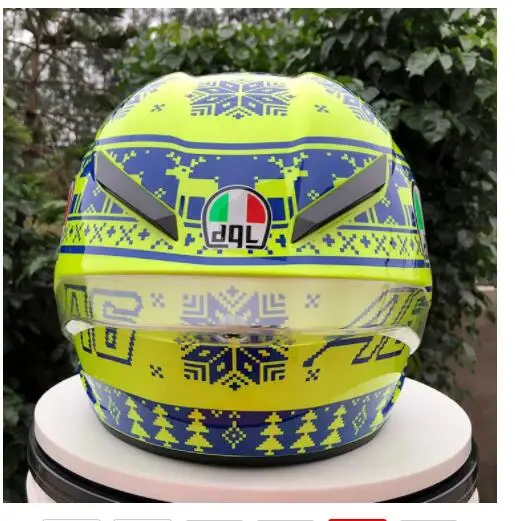 Шлем мотоциклетный мужской полный комплект профессиональный для соревнований