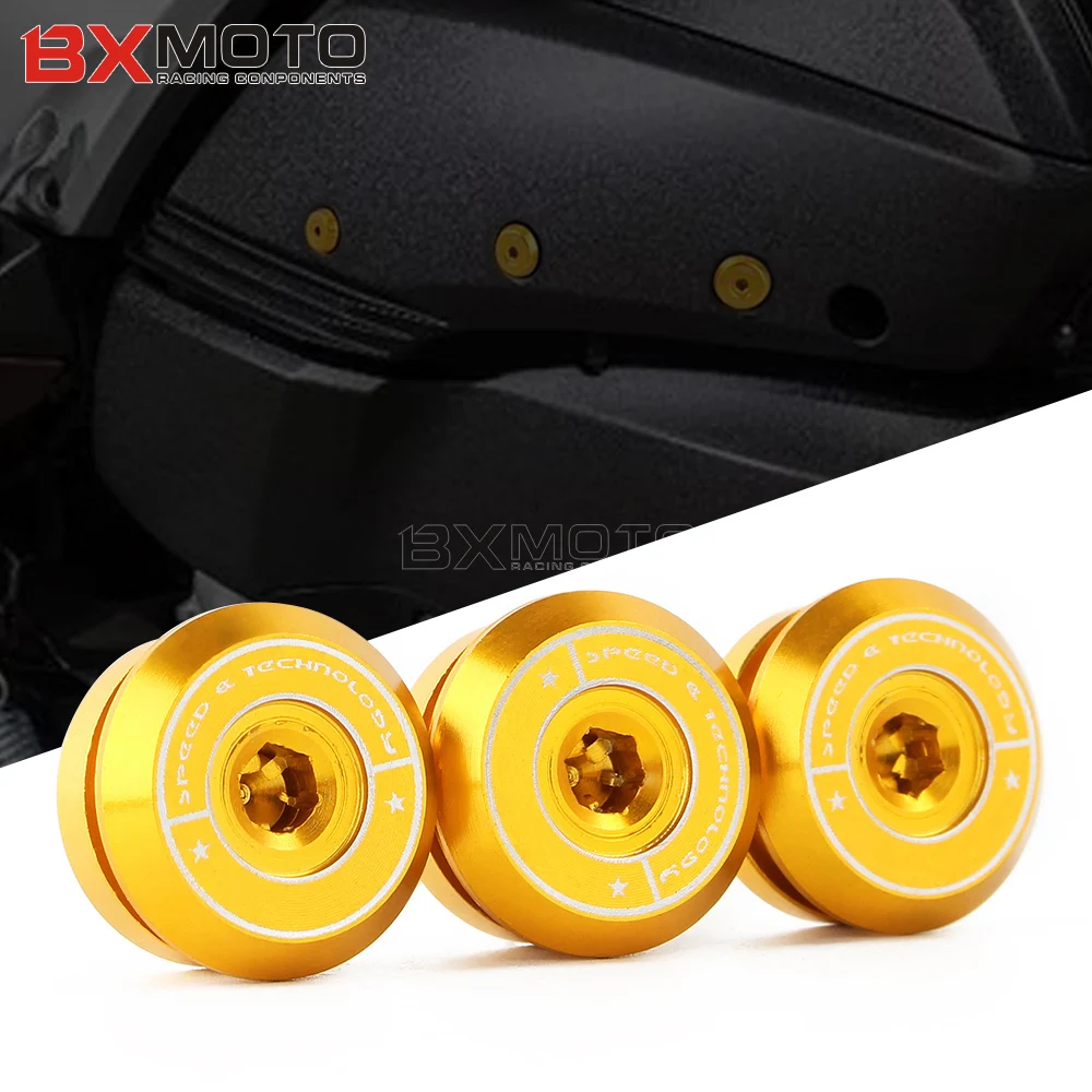 Алюминиевый Воздухоочиститель для мотоцикла болт впускного отверстия