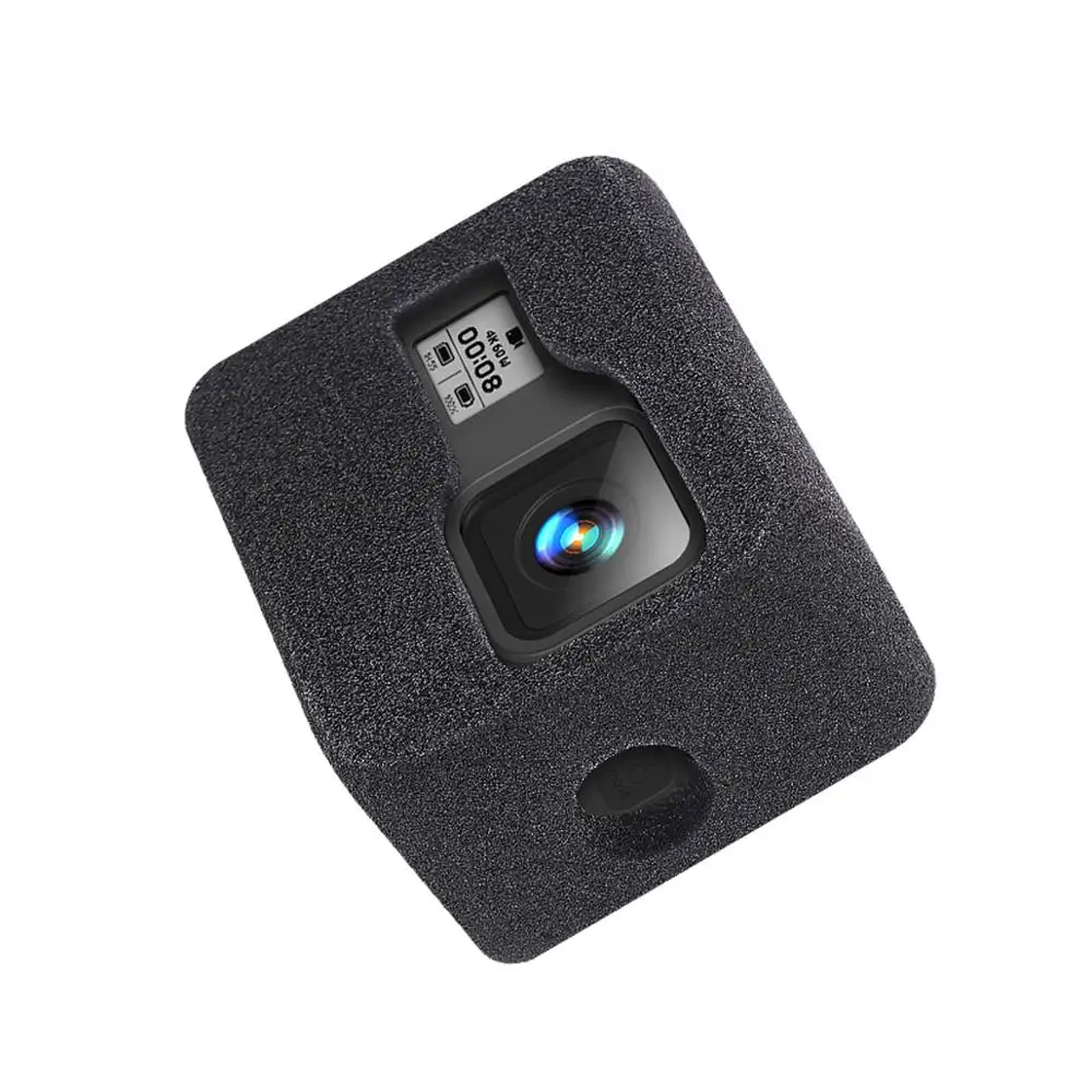 Чехол накладка из губчатой пены с шумоподавлением на ветровое стекло для экшн