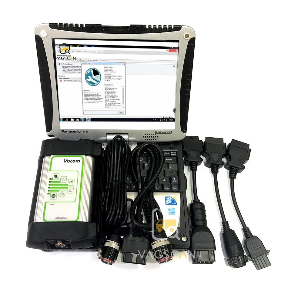 

Toughbook ноутбук CF19 Vocom 88890300 разработка модели технологический инструмент ptt APCI 2.7.90 для грузового строительного оборудования