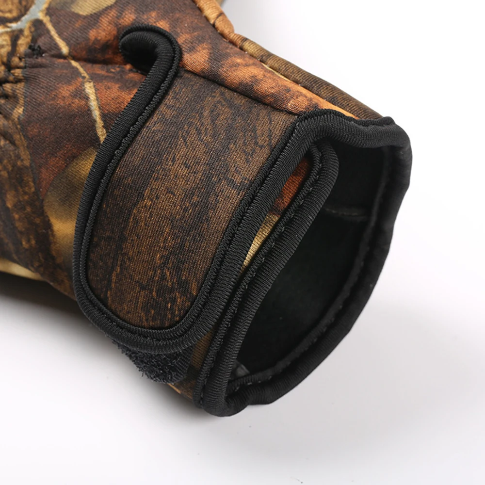 Уличные зимние рыболовные перчатки водонепроницаемые Нескользящие с тремя или