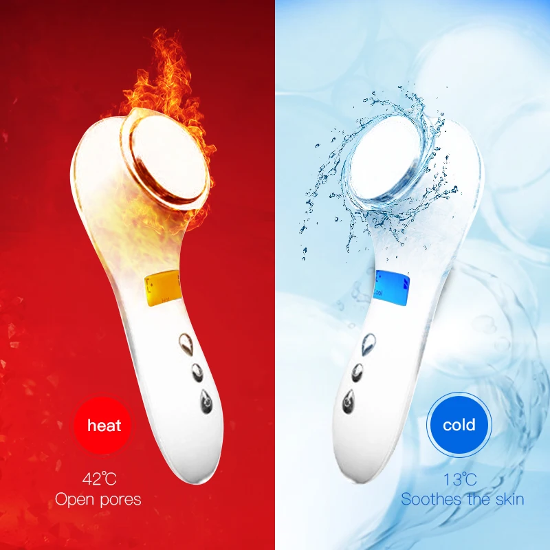 Аппарат для холодной и горячей терапии лица аппарат лечения кожи льда выдвижная
