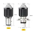 10000Lm H4 LED Moto H6 BA20D светодиодные лампы для мотоциклетных фар CSP линзы Белый Желтый дальнийближний свет аксессуары для скутеров противотуманные фары