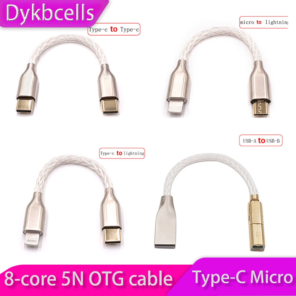 

Аудиокабель Dykbcells с разъемами типа c и Type c Lightning