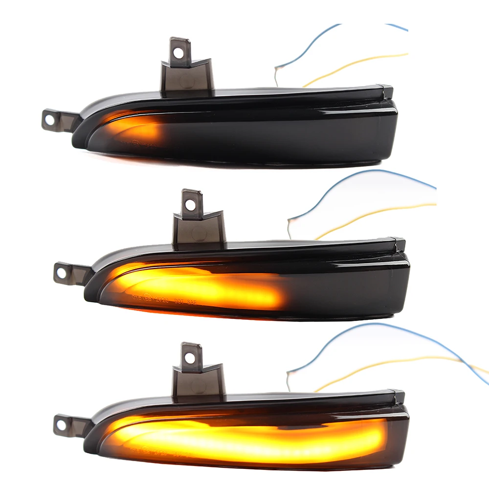 

2pcs For Renault Koleos HY 2011-2017 1st Gen facelift model LED Dynamic Turn Signal Side Mirror Indicator Sequential Light