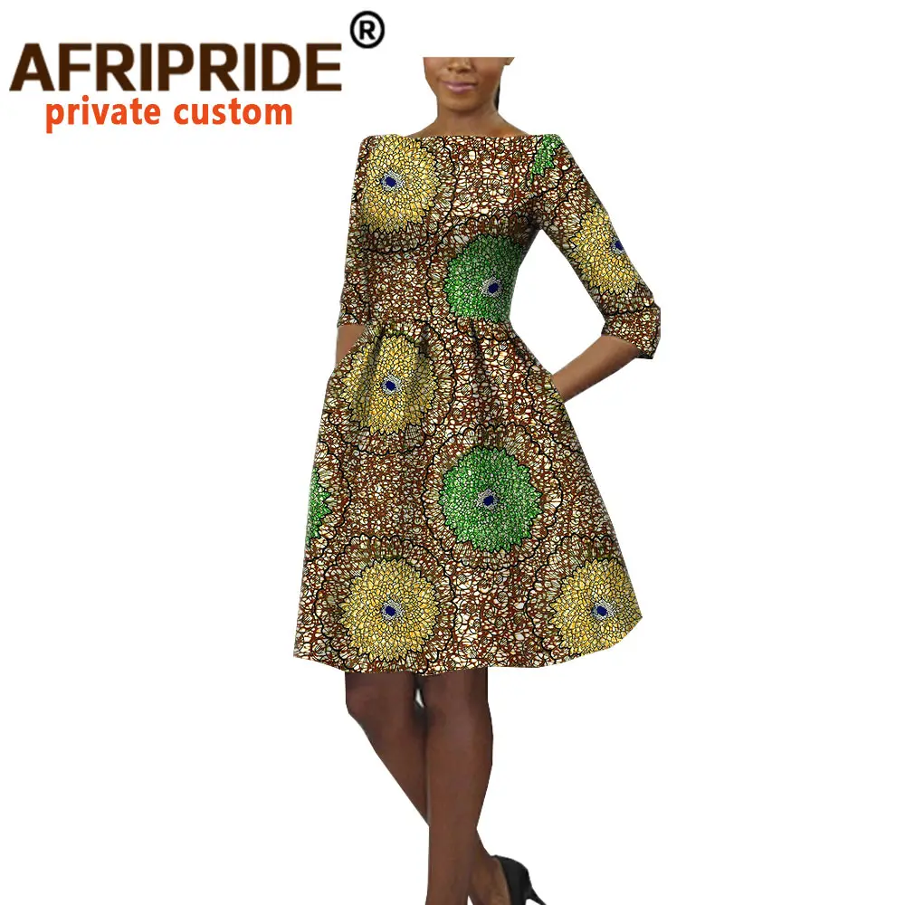 Платье в африканском стиле для женщин Повседневный стиль Традиционная одежда