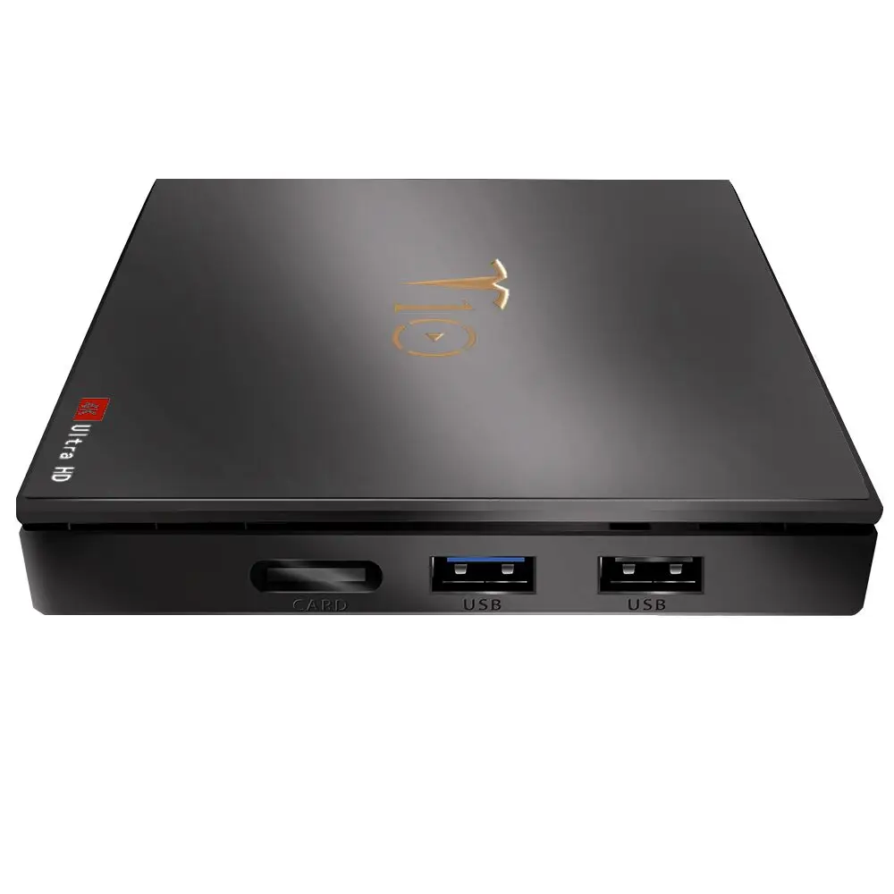 Android 8 1 Smart TV Box T10 Pro четырехъядерный DDR4 4 ГБ ОЗУ 32 Гб ПЗУ Mini PC 4K потоковый медиаплеер