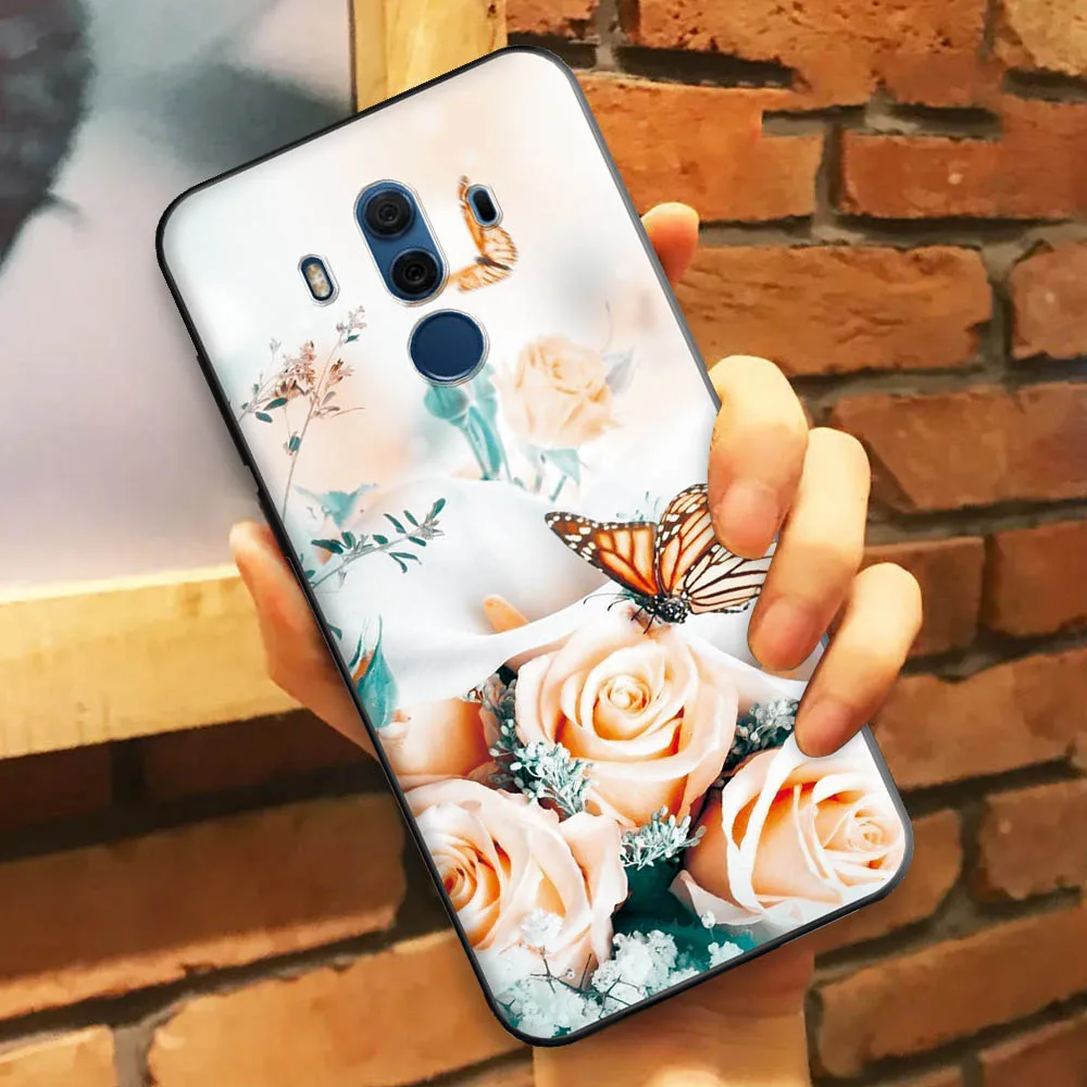 case for huawei mate 10 pro case on mate 10 pro mate10 pro fashion soft tpu silicone phone case for huawei mate 10pro back cover free global shipping
