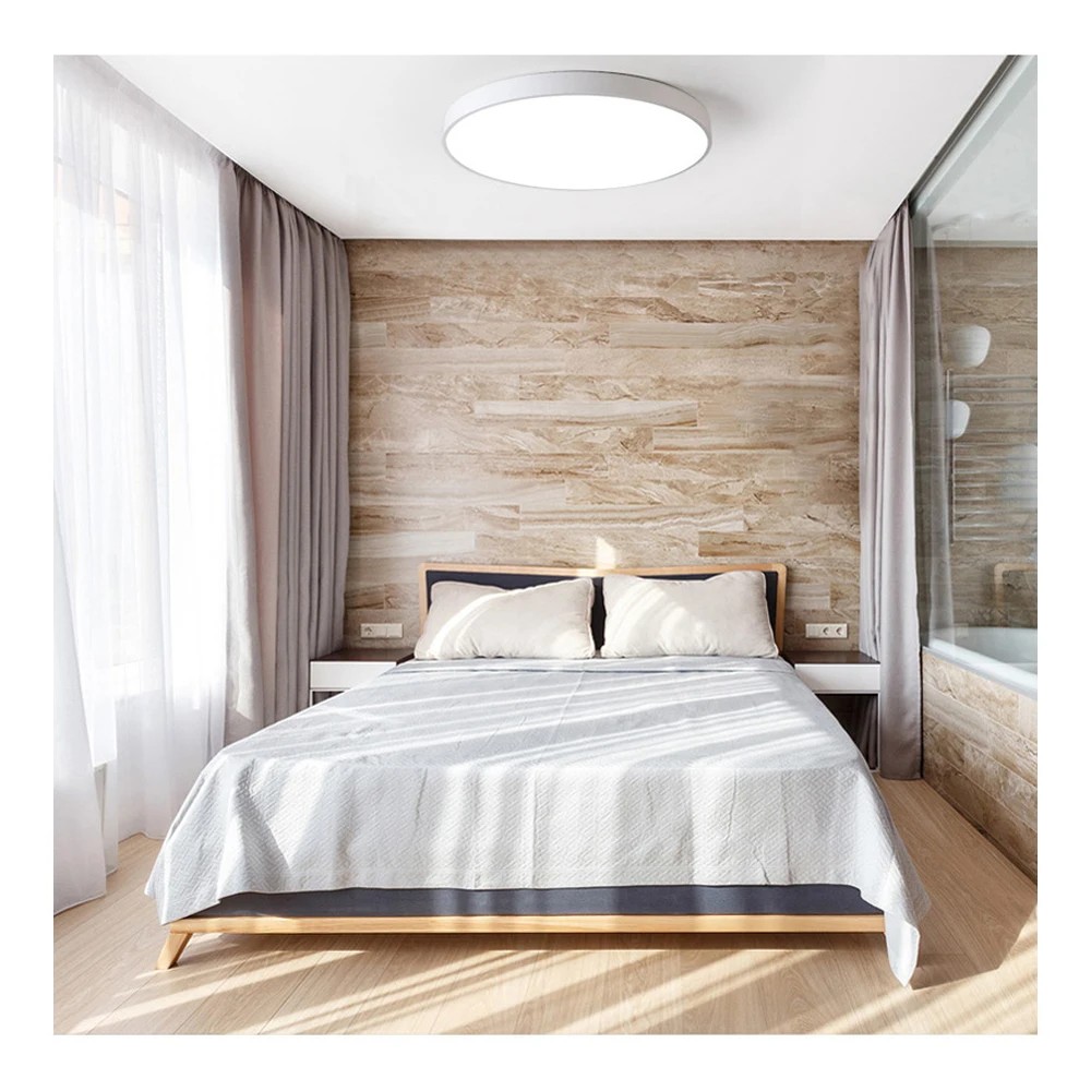 $15.76 indoor ceiling led lights panel Home decoration modern fo living Kitchen Pendant Round lamp Bedroom for dining room fixture