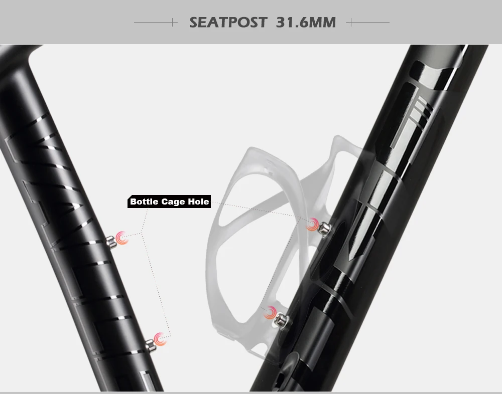 OG-EVKIN CF-052 135x9 мм QR или 142x12 мм через ось 29er MTB карбоновая велосипедная Рама дисковая рама карбоновая для горного велосипеда BB92 велосипедная Рама