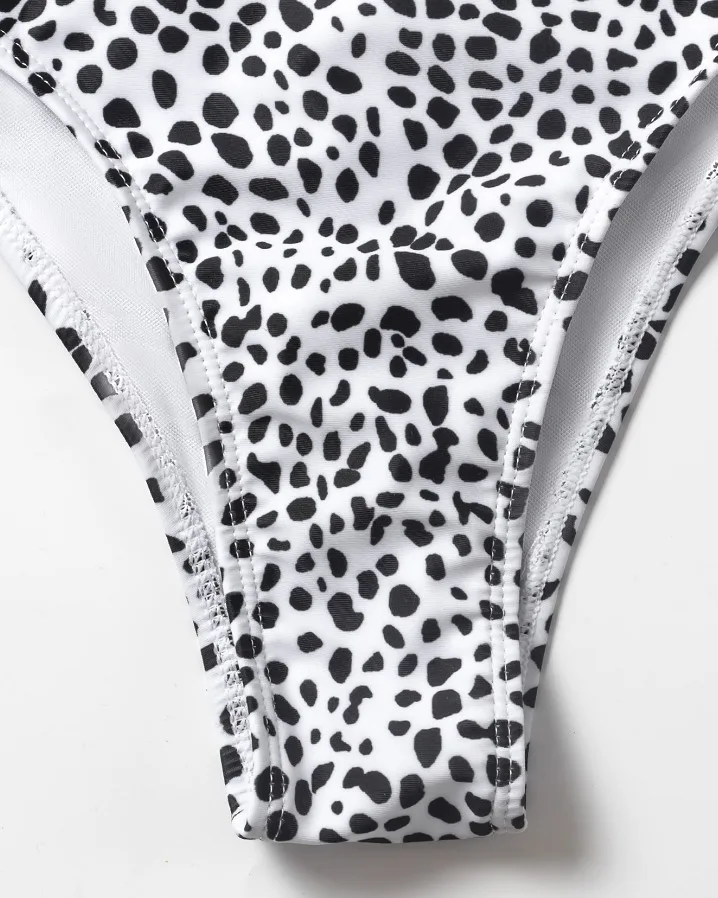 Пуш-ап бикини 2021 сексуальный купальник для женщин с блестками и черными пятнами