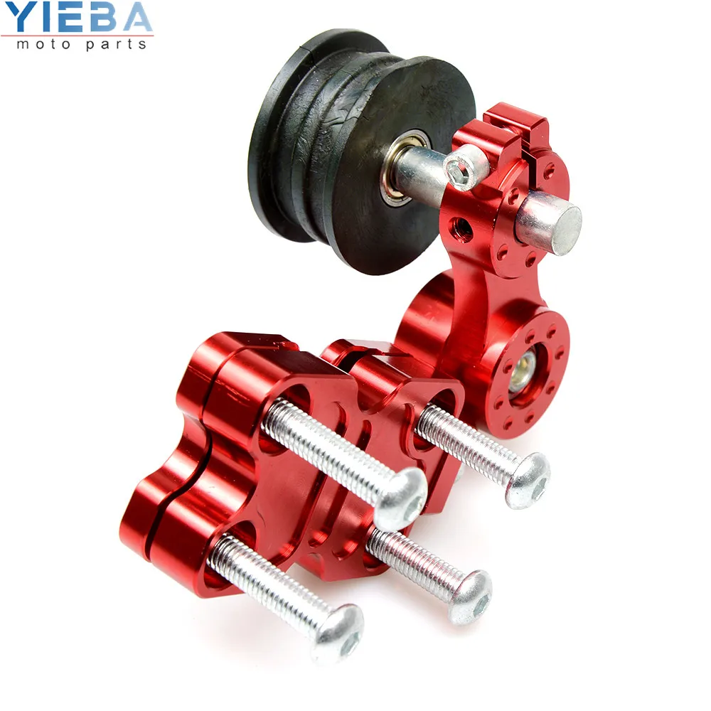 Высококачественные алюминиевые аксессуары для мотоциклов натяжитель цепи пух 400