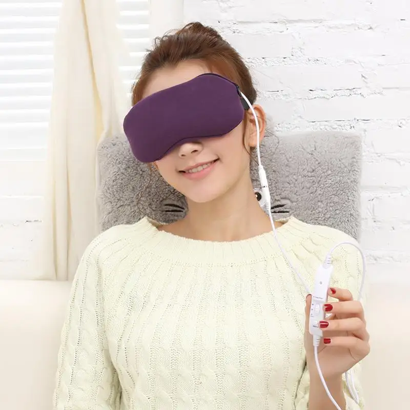 

Fashion Physical therapy warm eye USB heating steam Lavender Aromatherapy goggles far infrared health care eye warmer mask