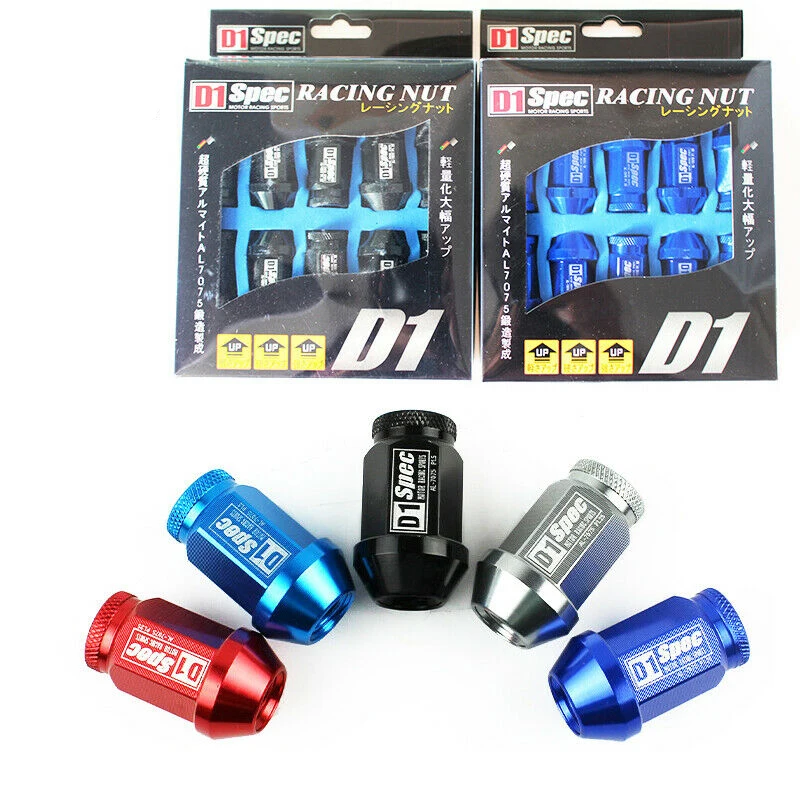 D1 Spec-20 шт./набор D1-SPEC JDM Racing Performance алюминиевый тюнер колесные гайки | Автомобили и
