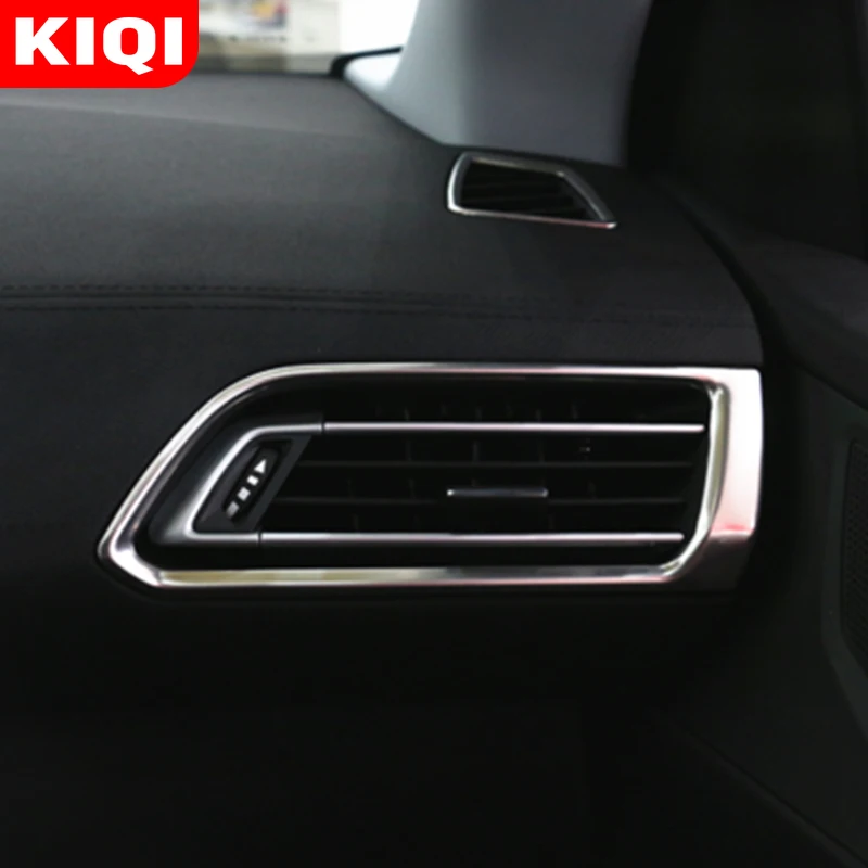 

Kiqi 4 шт./компл. Защитная крышка переднего кондиционера для вентиляционного отверстия, наклейка для отделки, подходит для Peugeot 408 2014-2019, аксесс...