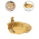 Тарелка с фруктами в форме павлина, роскошная тарелка с высушенными птицами, поднос для закусок, тарелка с орехами, настольное украшение для свадьбы, вечеринки, дома, Прямая поставка