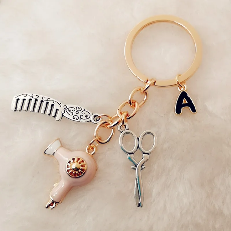 Незаменимые товары для парикмахера фен ножницы расческа декоративный брелок