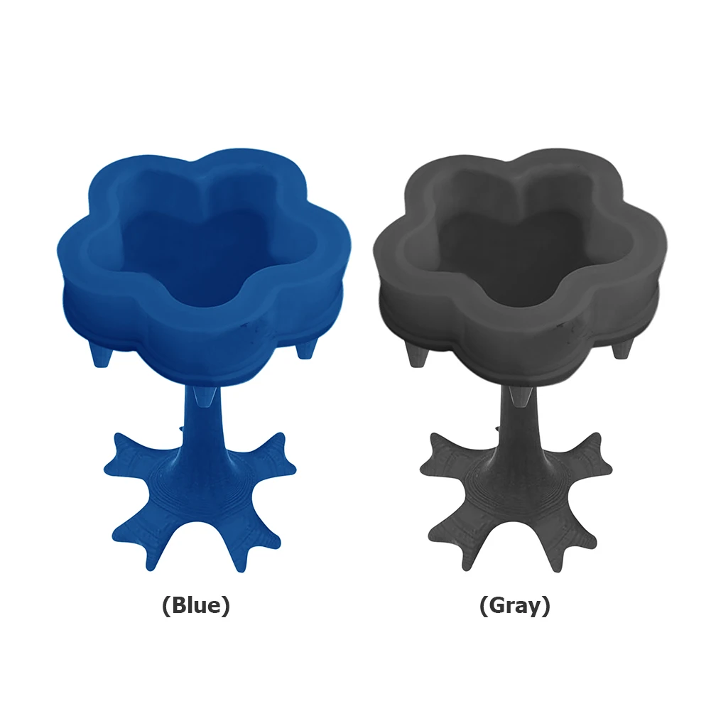 В форме цветка Очки диспенсер Пластик держатели для вина пива ликера напитков