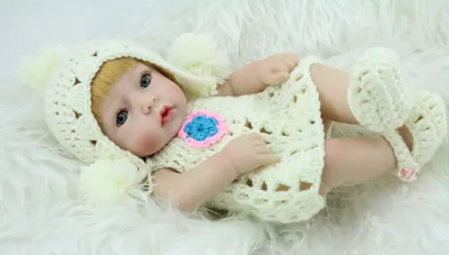 

11'' Lifelike Full Body Vinyl Reborn Baby Girl Dolls Silicone Newborn Toys Kids Baby Doll Toy Girl Toys Dolls For Girls
