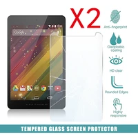 2pcs tablet tempered glass screen protector cover for hp 8 g2 full coverage anti fingerprint anti screen breakage tempered film