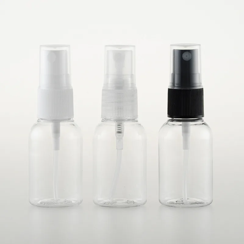 

50pcs 30ml clear Plastic Bottle With Plastic Mist Spray Perfume Bottles,Cosmetic Packaging Container ,Toilet Sprayer Pump
