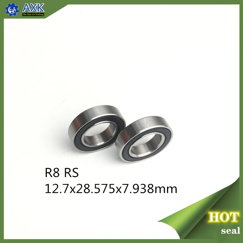 R8RS подшипник 12 7x28 575x7 938 мм 1 дюйм (10 шт.) миниатюрный R8 2RS шарикоподшипник|Валы| |
