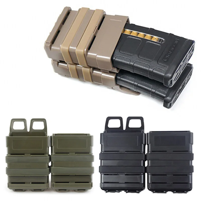 

Tactical AR M4 5.56 FastMag Molle Pouch Military Wargame Airsoft Fast Mag Holder Pistol Magazine Dump Pouch Hunting Accessories