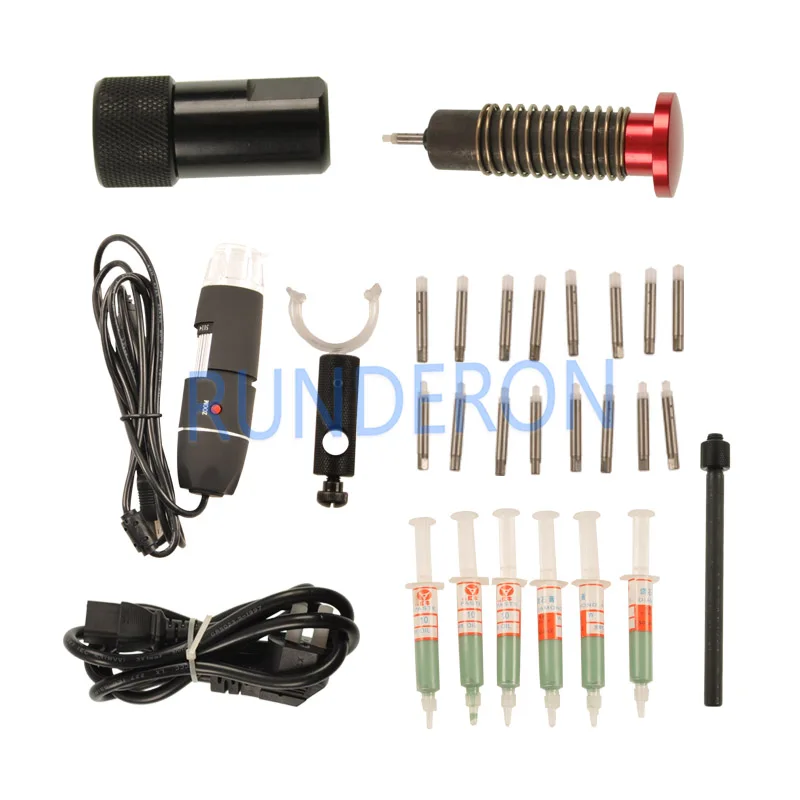 Дизельное обслуживание цеха Common Rail Инжектор клапан Крышка Ремонт молоть