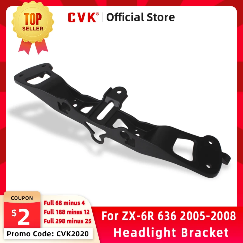 CVK кронштейн для фар мотоцикла Верхний обтекатель KAWASAKI Ninja ZX 6R 636 2005 2006 2007 2008