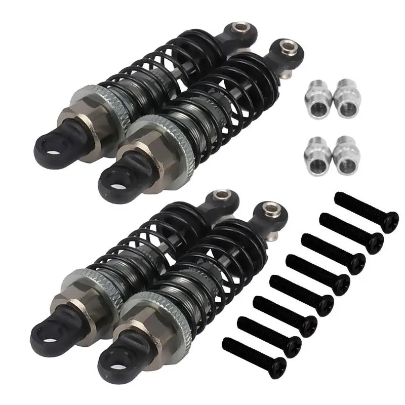 

4pcs A959 Upgrade Parts Aluminum Shock Absorber for 1/18 WLtoys A949 A969 A979 K929 Replace A949-55 RC Car