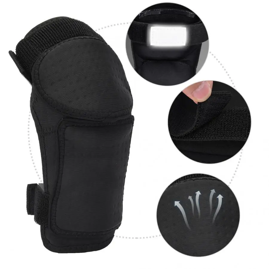 1 Pair Anti-slip Knee Pad Guard Reflective Children Support Kid Protector Riding Dance Roller Skating Leg Cover | Спорт и