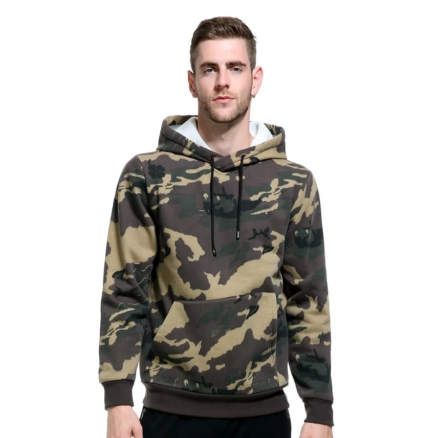 Khaki WY03 ASALI камуфляжные толстовки мужские новая толстовка мужская камуфляжная куртка с капюшоном хип-хоп осень зима флисовые худи милитари размера плюс США - Цвет: Khaki WY03
