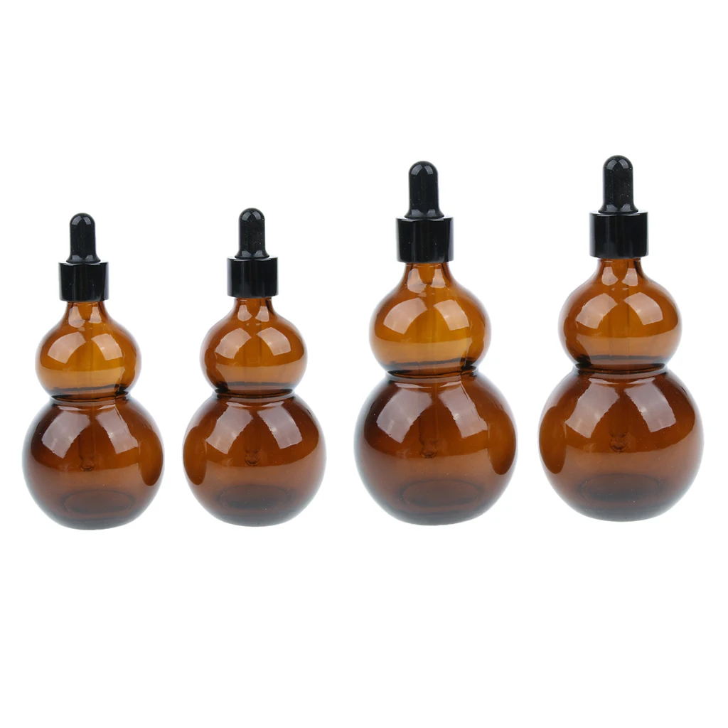 4 шт. 50/100 мл бутылка для капельницы глаз из янтарного стекла многоразовые
