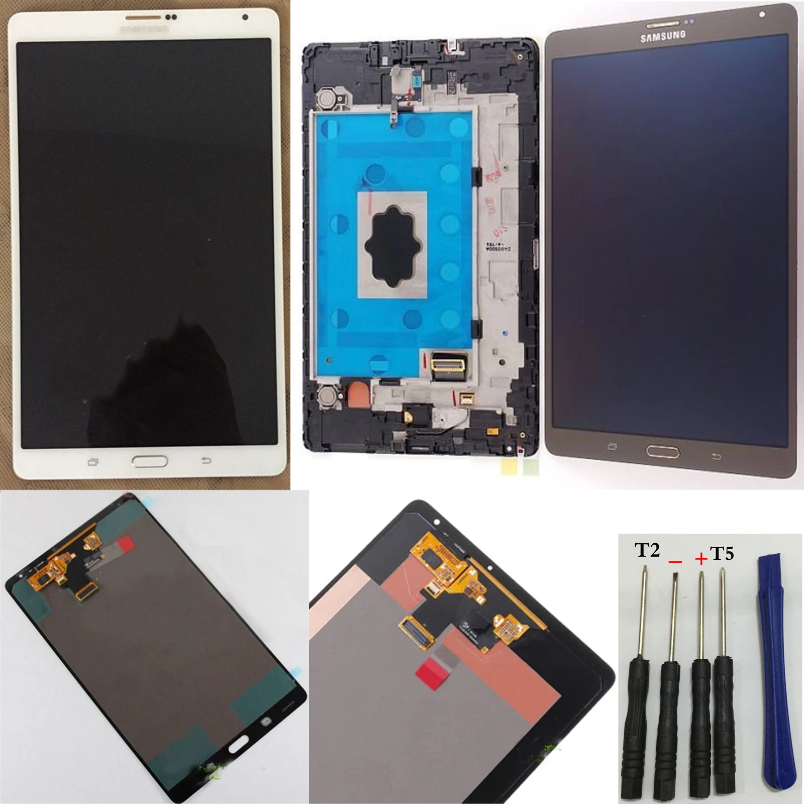 Pantalla t&aacute;ctil LCD OEM para Samsung Tab S 8,4 (4G), LTE, SM-T705, T705C, T705Y-0