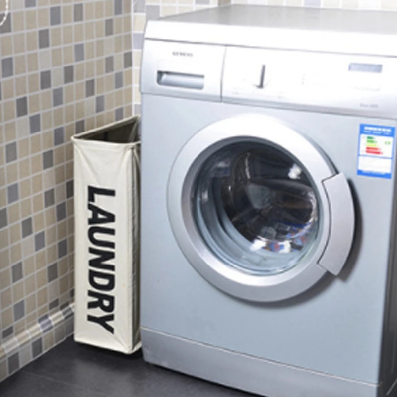 Оксфордская корзина для белья с колесами многофункциональная угловая тонкая