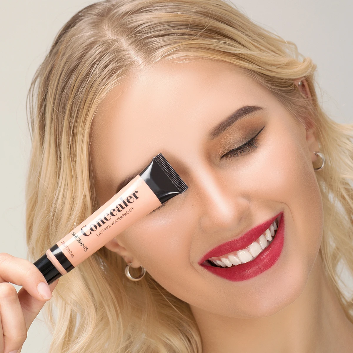 

SHOPANTS Big Cover Liquid Concealer Moisturizing Oil-control Waterproof Contour Makeup Face Primer Face Cream Concealer