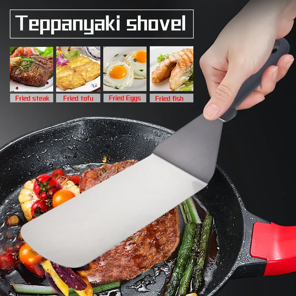 Барбекю лопатка из нержавеющей стали для барбекю инструмент дома Кухня Пособия