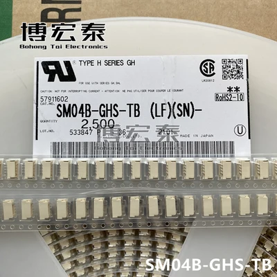 JST-piezas nuevas con cabezal CONN SMD R/A 2POS, 2MM, SM02B-GHS-TB, SM03B-GHS-TB, SM04B-GHS-TB, 100%-2