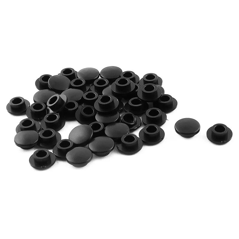 45 pcs 3.2mm Inner Diameter Black Mini Tactile Switch Push Button Caps Cover | Обустройство дома