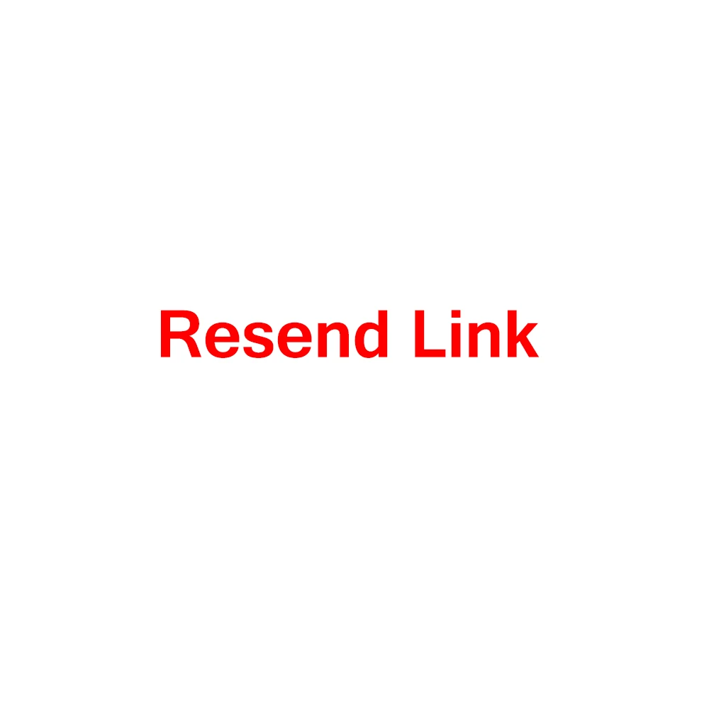 

Resend Link
