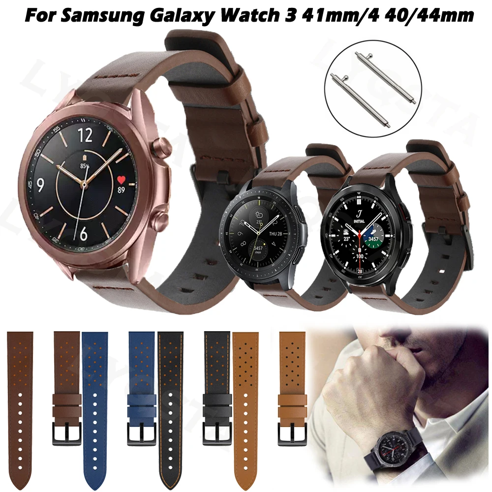 

20mm Watch Band For Samsung Galaxy Watch4 40/44mm/3 41mm correa Samrt Watchband Wrist Straps Wristband Belt Accessories