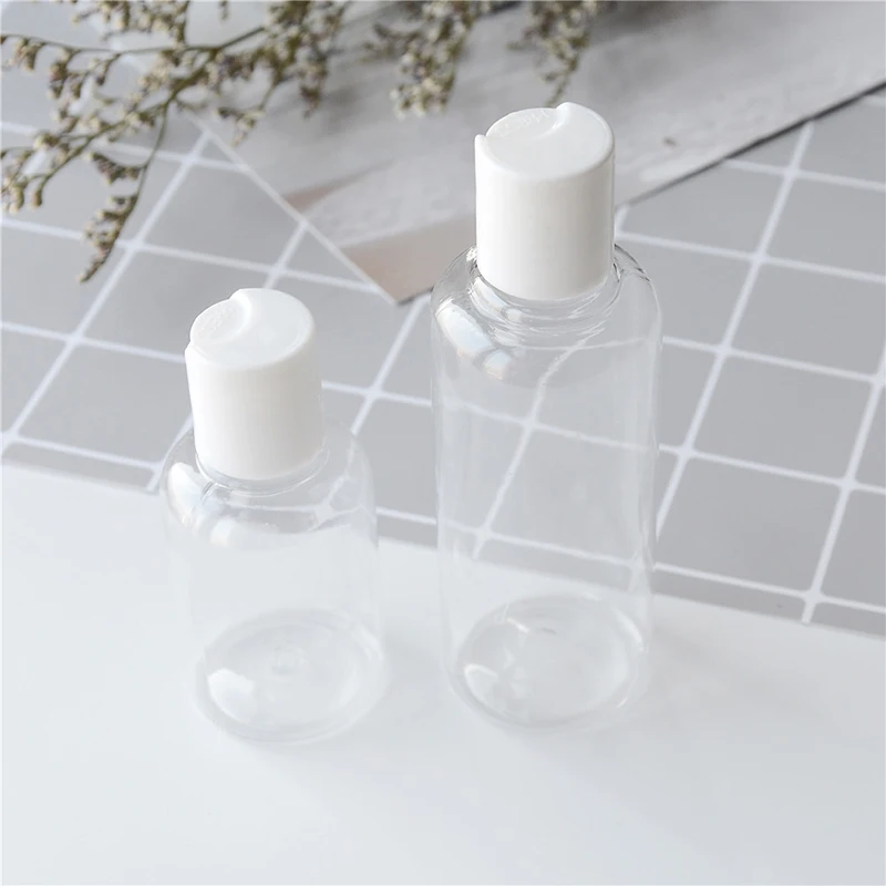 

50/100ml Empty Pressed Spray Bottle Cosmetic Container With Cream Pump Skin Care Portable Press Bottle Travel Empty Spray Bottle