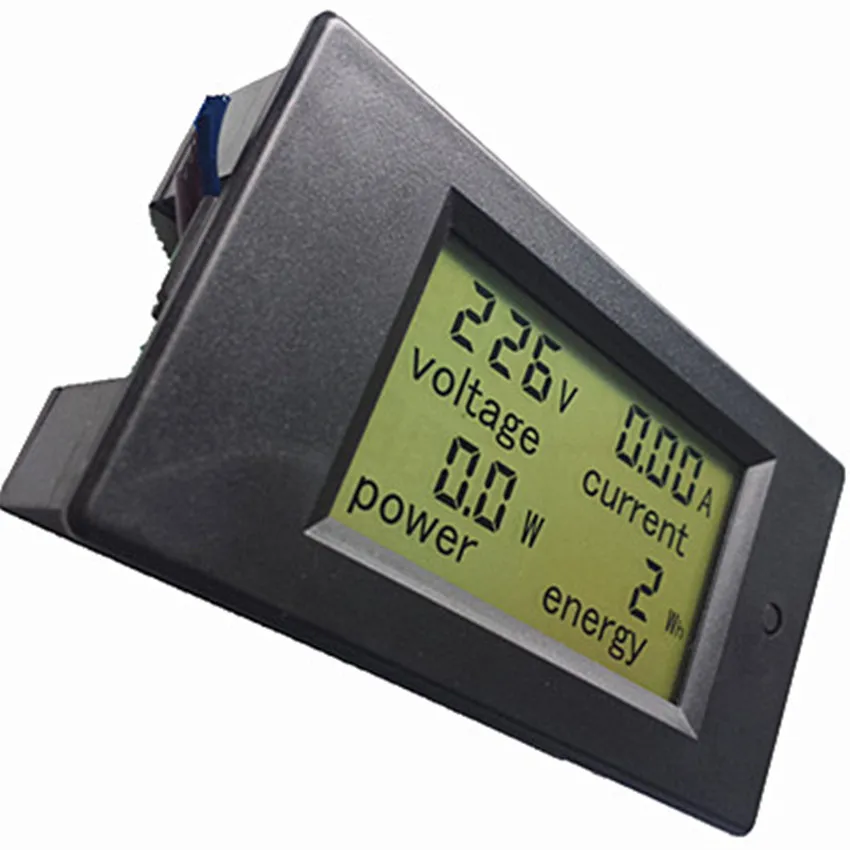 Однофазный цифровой вольтметр Амперметр AC 80 260V 100A 4в1 напряжение Curren tMeter для