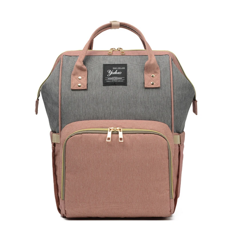 Большая вместительная сумка для мам легкий рюкзак подгузников