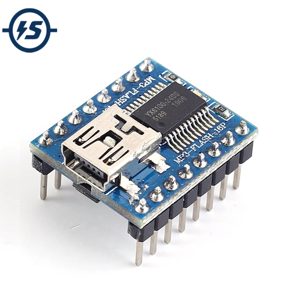 MAV MP3 голосовой аудио контроллер 128 Мбит 64 Мбайт флэш модуль SPI диск/USB
