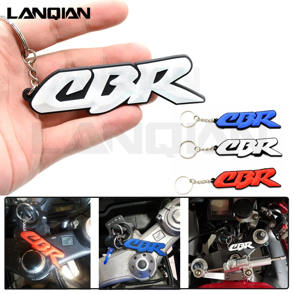 Для Honda CBR1000RR CBR600RR аксессуары для мотоциклов гоночный мягкий резиновый брелок
