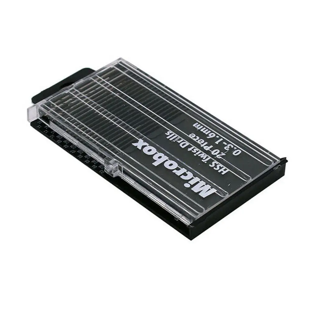 21 шт./компл. Мини HSS сверла бит полуавтоматическая ручная дрель Micro Сверла по