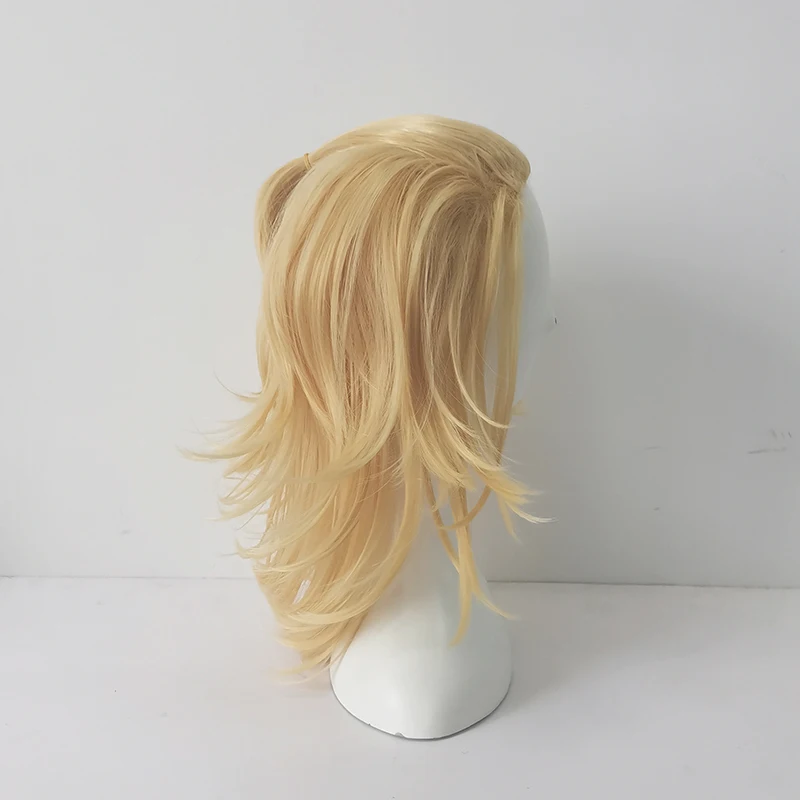 Высококачественные парики из аниме Токийский мстители Sano Manjiro светлые короткие